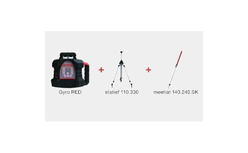 gyro-red-rotatielaser-set